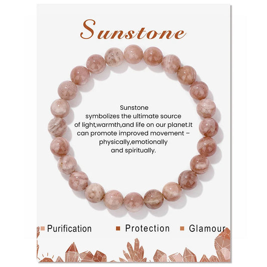 Armband Sunstone – Licht & Lebensfreude