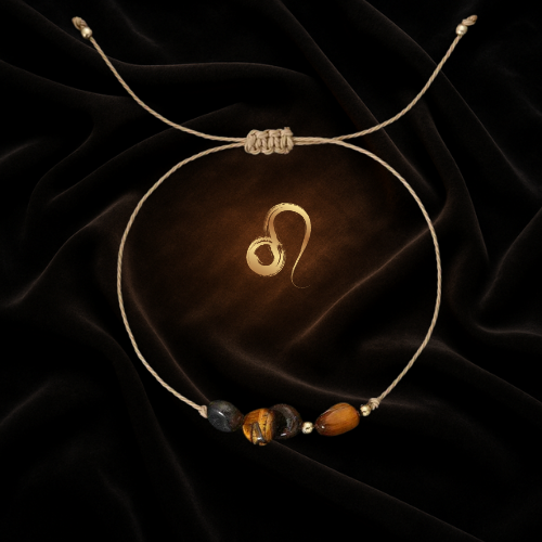 Armband Löwe – Goldene Stärke