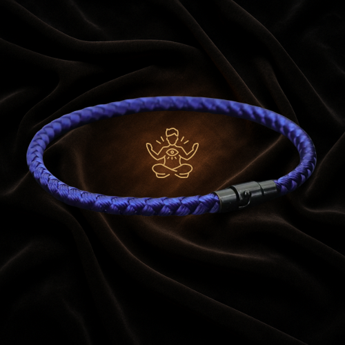 Blaues Schutzarmband – Intuition & Klarheit