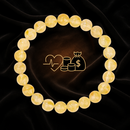 Armband Citrin – Sonnenkraft & Erfolg