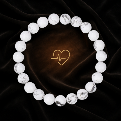 Armband Howlith – Innere Ruhe