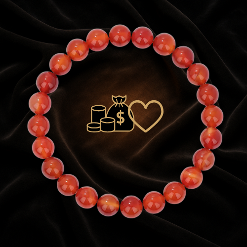 Armband mit Karneol – Kreative Energie