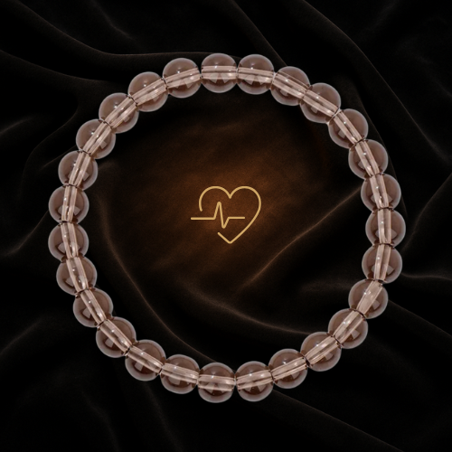 Armband Rauchquarz – Erdung & Stabilität