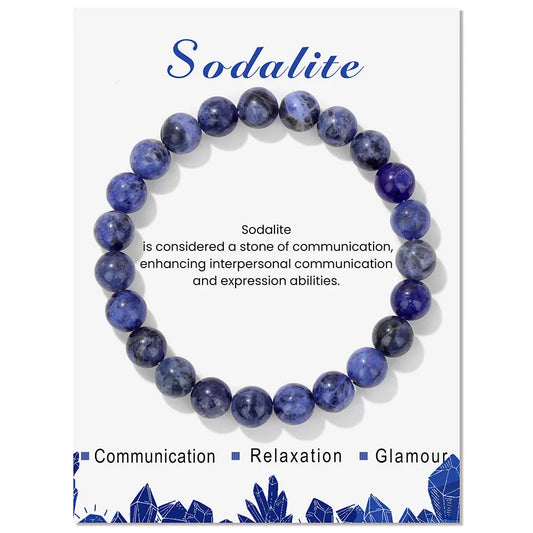 Armband Sodalith – Kommunikation & Ausdruck