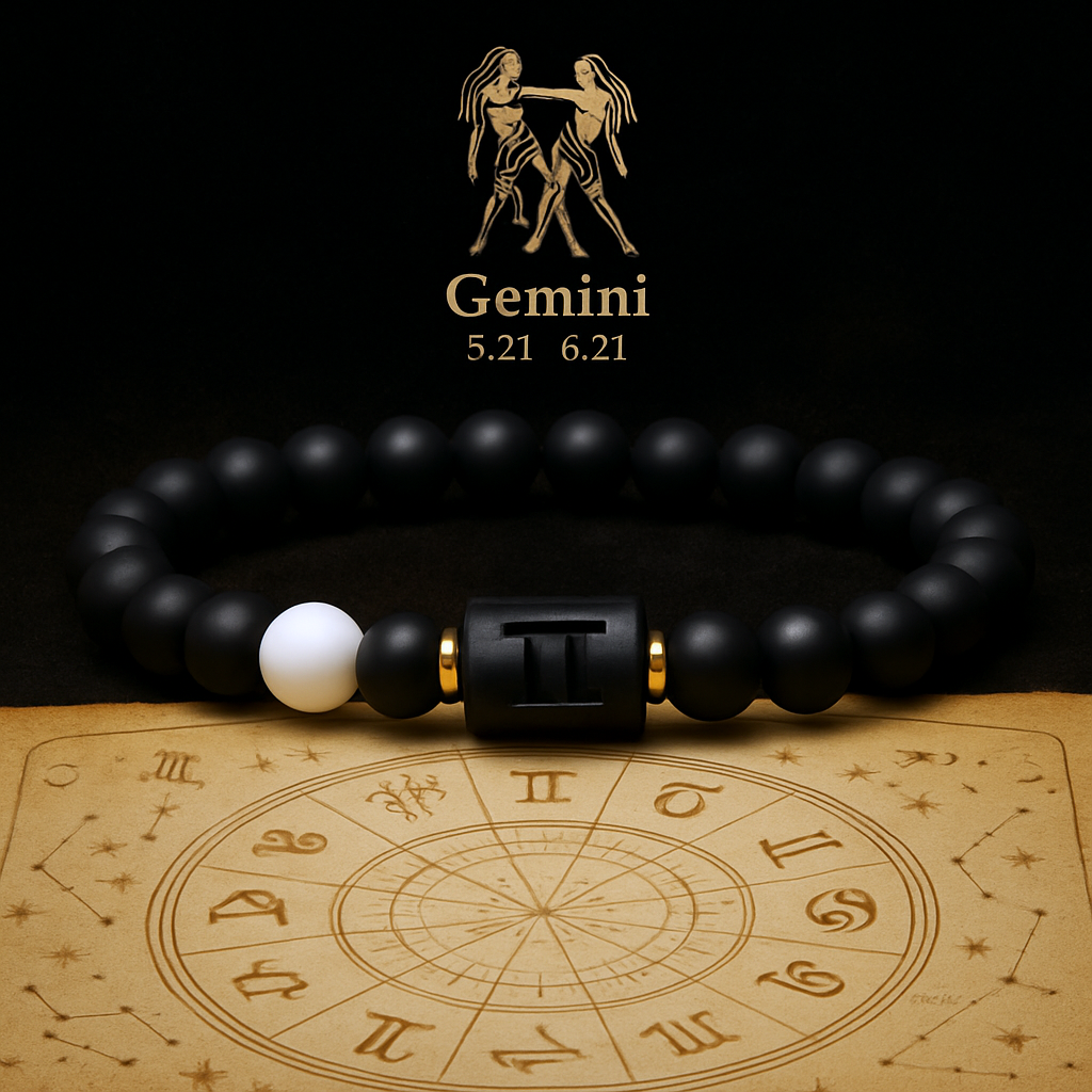 Armband Zwillinge – Dualität & Klarheit